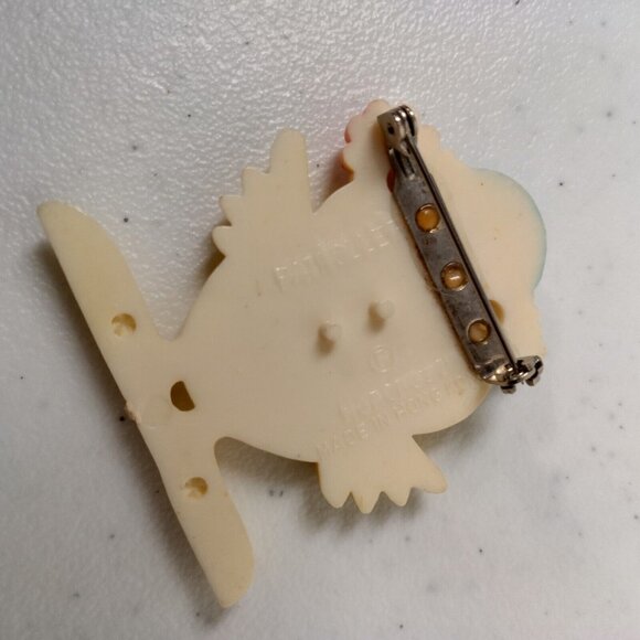 Vintage Holiday Pin Pinback Brooch Lot of 8 Halloween Christmas Easter Witch - Picture 13 of 16